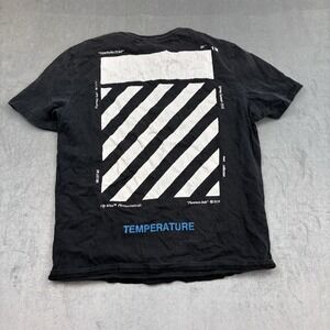 2018 Off-White Temperature T-shirt Pharmaceuticals Men's Size Medium